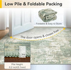 RELEANY Washable 6'x9' Abstract Area Rug - Image 8
