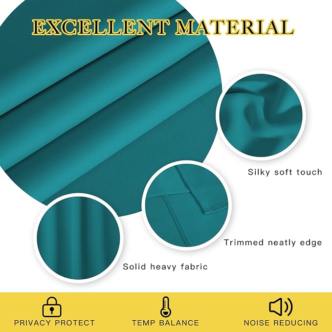 NICETOWN Patio Blackout Curtain Panels - Image 2