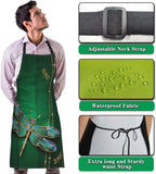 Garden Apron for Women Beautiful Vivid Dragonfly Aprons for Men for Kitchen Cooking Restaurant BBQ Painting Crafting Gardening 27” (W) x 31” (H), Waterproof Aprons