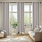 MIULEE Blackout Curtains for Bedroom 2 Panels 40 x 84 Inch Long Cobblestone | - Image 6