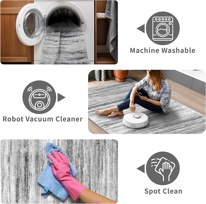 3x18 Washable Hallway Runner Rug: Extra Long Runners - Image 4
