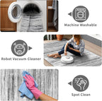 Large Runner Rugs for Hallway 4x20: Non-Slip Washable Wide Carpet - Image 3