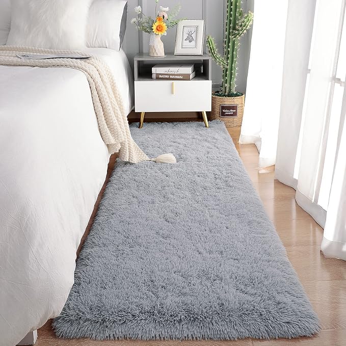 Chicrug Soft Runner Rugs for Bedroom Living Room Plush Fluffy Rug 3x10 | Shag by ChicrugHomeDecor