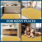 OLANLY Dog Door Mat for Muddy Paws 36x24, Super Absorbent Chenille Mud Mat | - Image 8