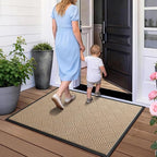 Front Door Mat, Heavy Duty Waterproof Doormat 73"x46", Stain Fade Resistant - Image 9