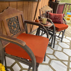 Sqodok Outdoor Cushion Covers 21x19 inch, Wicker Chair - Image 7
