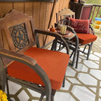Sqodok Outdoor Cushion Covers 24x24 inch, Wicker Chair - Image 7