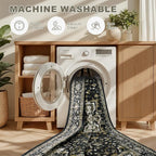 10x12 Area Rugs Living Room: Washable Rug - Image 6