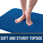 OLANLY Dog Door Mat for Muddy Paws 70x35, Super Absorbent Chenille Mud Mat | - Image 4