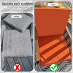 Sqodok Outdoor Cushion Covers 24x24 inch, Wicker Chair - Image 8