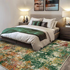 RELEANY Washable 9'x12' Abstract Area Rug - Image 2