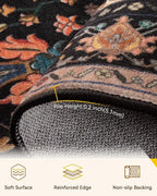 RELEANY Washable Area Rug, Runner 2'6"x10', Water Repellent, Pet Friendly - Image 4