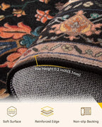 RELEANY Washable Area Rug, Runner 3'x12', Water Repellent, Pet Friendly - Image 3