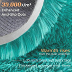 5x8 Area Rug for Living Room: Fluffy Shag Soft Washable Rugs Fuzzy Plush Indoor - Image 4