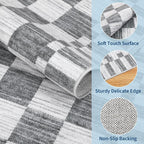 GarveeHome 2x10 Checkered Kitchen Runner Rug - Image 6