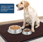 OLANLY 2-Pack Front Door Mats 71x23, Waterproof Heavy-Duty Doormats | Brown - Image 6