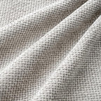 MIULEE Soft Decorative Chenille Pillow Covers Light Gray 18x18 Pack of 4 | - Image 3