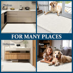 OLANLY Dog Door Mat for Muddy Paws 34x21, Super Absorbent Chenille Mud Mat | - Image 8