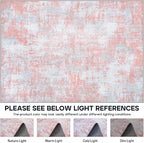 Aelenmu 5x7 Area Rugs for Living Room Bedroom Dining Room Washable Pink | Soft - Image 7