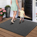 Front Door Mat, Heavy Duty Waterproof Doormat 61.5"x36", Stain Fade Resistant - Image 9