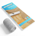 JOYMOOP Flat Mop Pad, Microfiber Mop Pad, Squeeze Mop Pads Replacement, 15" Refill 1 Pack - Grey