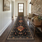 RELEANY Washable Area Rug, Runner 2'6"x8', Water Repellent, Pet Friendly - Image 2