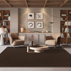 4x6 Area Rugs for Living Room Non Slip Dorm Bedroom Rug, Coffee | Modern Area - Image 6
