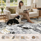 UERMEI 10x14 Area Rug for Living Room - Image 6