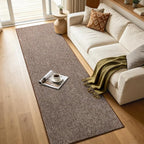 2x6 Coffee/White Runner Rug Washable Non-Slip - Image 7