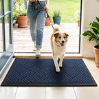 Front Door Mat, Heavy Duty Waterproof Doormat 35.5"x24", Stain Fade Resistant - Image 2