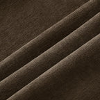 MIULEE Chocolate Brown Chenille Couch Lumbar Throw Pillow Covers, 12x20 | Set - Image 7
