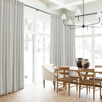 RYB HOME Farmhouse Boho Linen Sheer Curtains 90 inches Long - Image 3