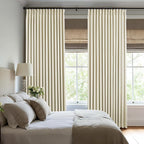 Pinch Pleated Linen Curtains 100% Blackout 84 Inches Long - Image 4