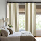 AUSSPVOCT Pinch Pleated 90 Inch Linen Curtains 100% Blackout - Image 4