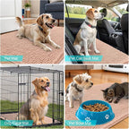 OLANLY Dog Door Mat for Muddy Paws 70x32, Super Absorbent Chenille Mud Mat | - Image 7