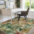 RELEANY Washable 9'x12' Abstract Area Rug - Image 3