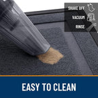 OLANLY Front Door Mat Outside 33x21, All-Season Heavy-Duty Rubber Doormat | - Image 6