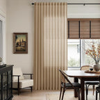 Sand Beige Linen Curtains for Living Room 105 Inches Long Simple Modern Light - Image 6