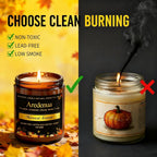 Harvest Season Candle - Fall Harvest Candle | Autumn Scented Candle - 7oz Soy Candles for Home Scented, Long Lasting Fall Scented Candle for Home, Cozy Seasonal Gift for Women Men