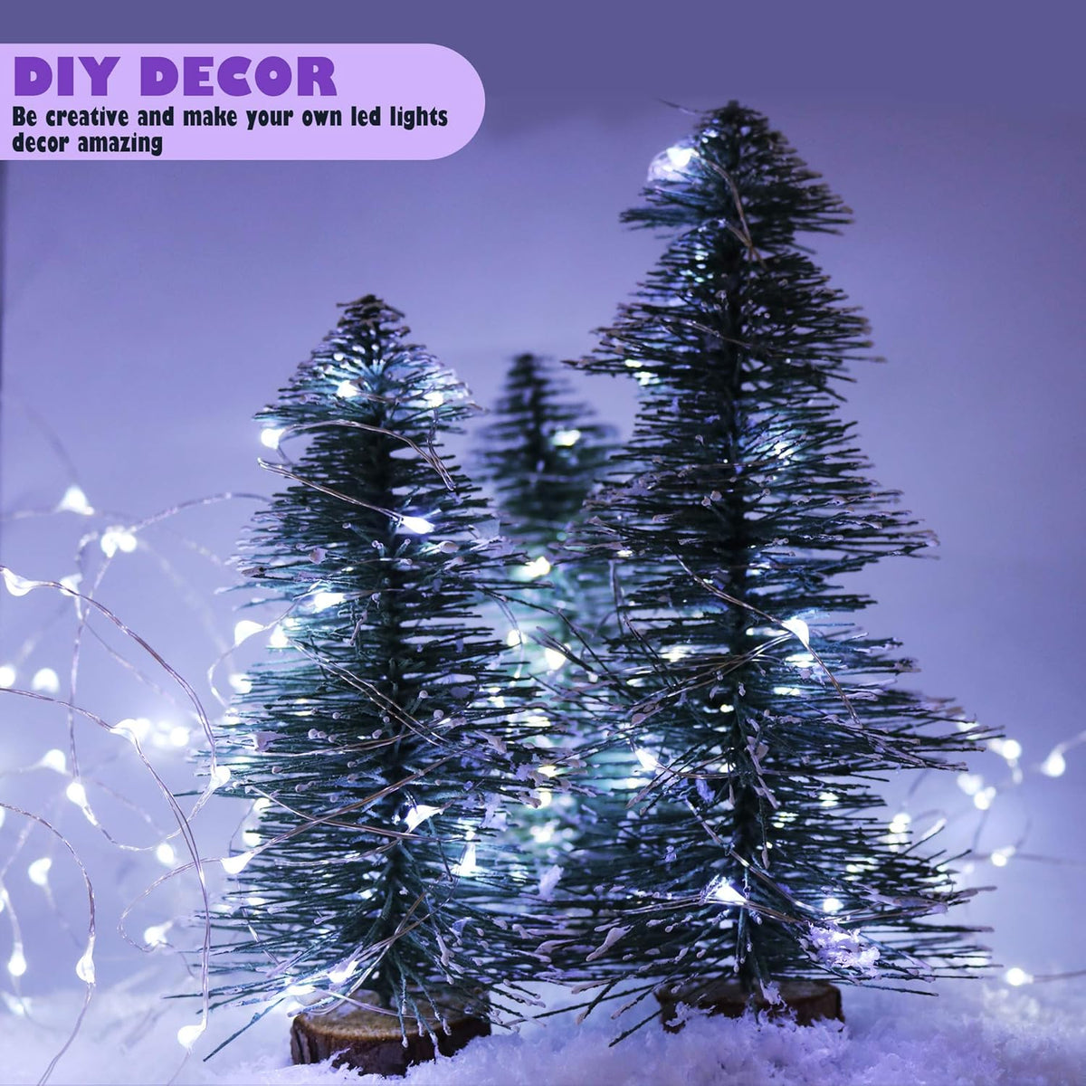 6 Pack Fairy Lights Battery Operated Mini String Lights with Timer 2PCS Remote 6.5ft 20LED Cool White Firefly Lights Waterproof Silver Wire Twinkle Lights DIY Mason Jar Wedding Party Christmas Decor