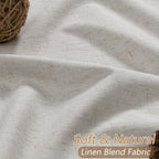 Light Beige 100% Blackout Curtains 102 Inch Length 2 Panels Set - Image 3
