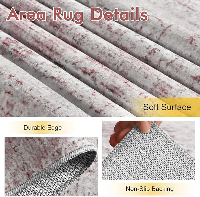 9x12 Ft Extra Large Washable Area Rugs - Image 6