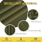 NICETOWN Blackout Curtains 72 inches Long, Grommet Privacy Window Treatment - Image 2