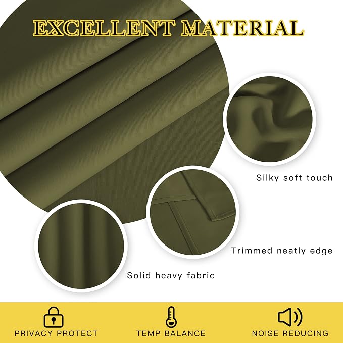 NICETOWN Blackout Curtain for Girls Room - Image 5