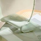 MIULEE Sage Green Sheer Curtains 84 Inches Long 4 Panels 42 x 84 Inches | Light - Image 7