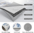 Washable Kitchen Runner Rug for Family: Easy-to-Clean Runners for Hallway - Image 7