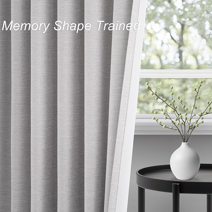 100% Blackout Curtains 70 Inch Wide 90 Inch Long - Image 7