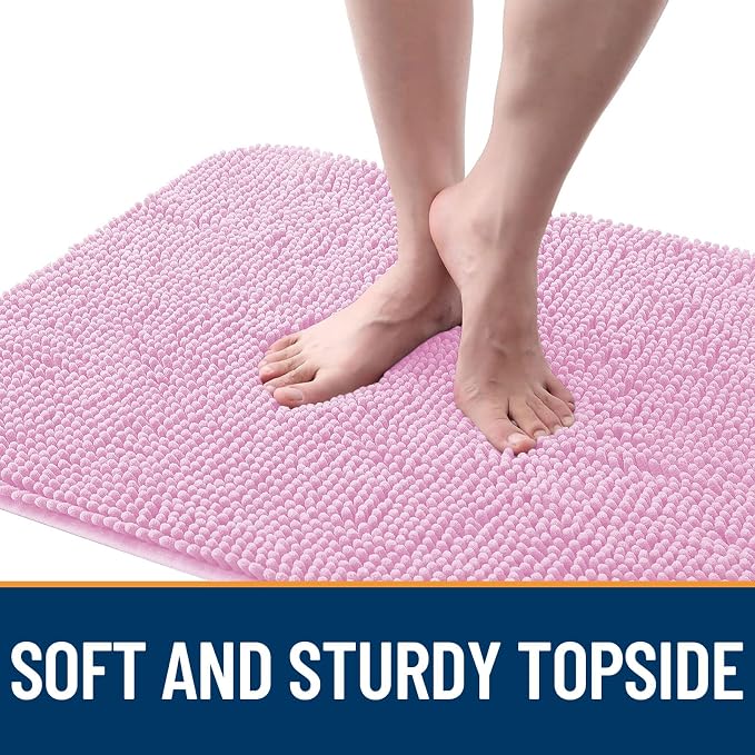 OLANLY Dog Door Mat for Muddy Paws 70x24, Super Absorbent Chenille Mud Mat | - Image 4