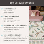Green and Blue Rugs for Bedroom - Image 6