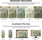 NEWCOSPLAY Fleece Ribbed Cozy Throw Blanket - Image 6